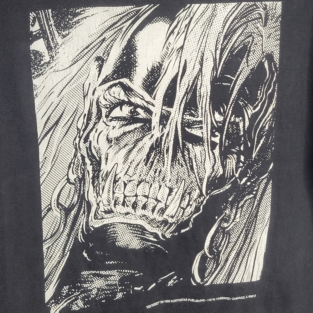 Vintage 90s Marvel Zeitgiest Northstar Publishing 1993 RARE Graphic T-Shirt XL - Picture 3 of 6